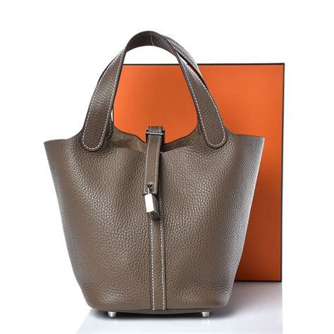 hermes picotin etoupe 18